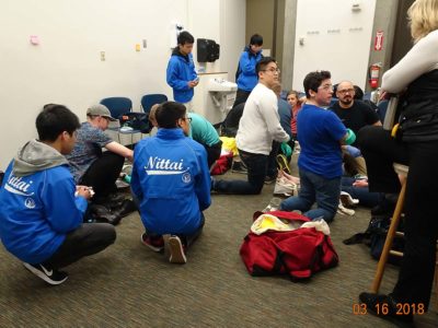 North Seattle Collegeを訪問し、Emergency Medical Technician (EMT)のクラスを見学させて頂きました。EMTの