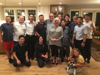 シアトルにいる日体ファミリーのParamedicが自宅にDinnerに招待してくれました。素晴らしい方との交流を通じて、知識や技術だけでなく人間力が向上します。