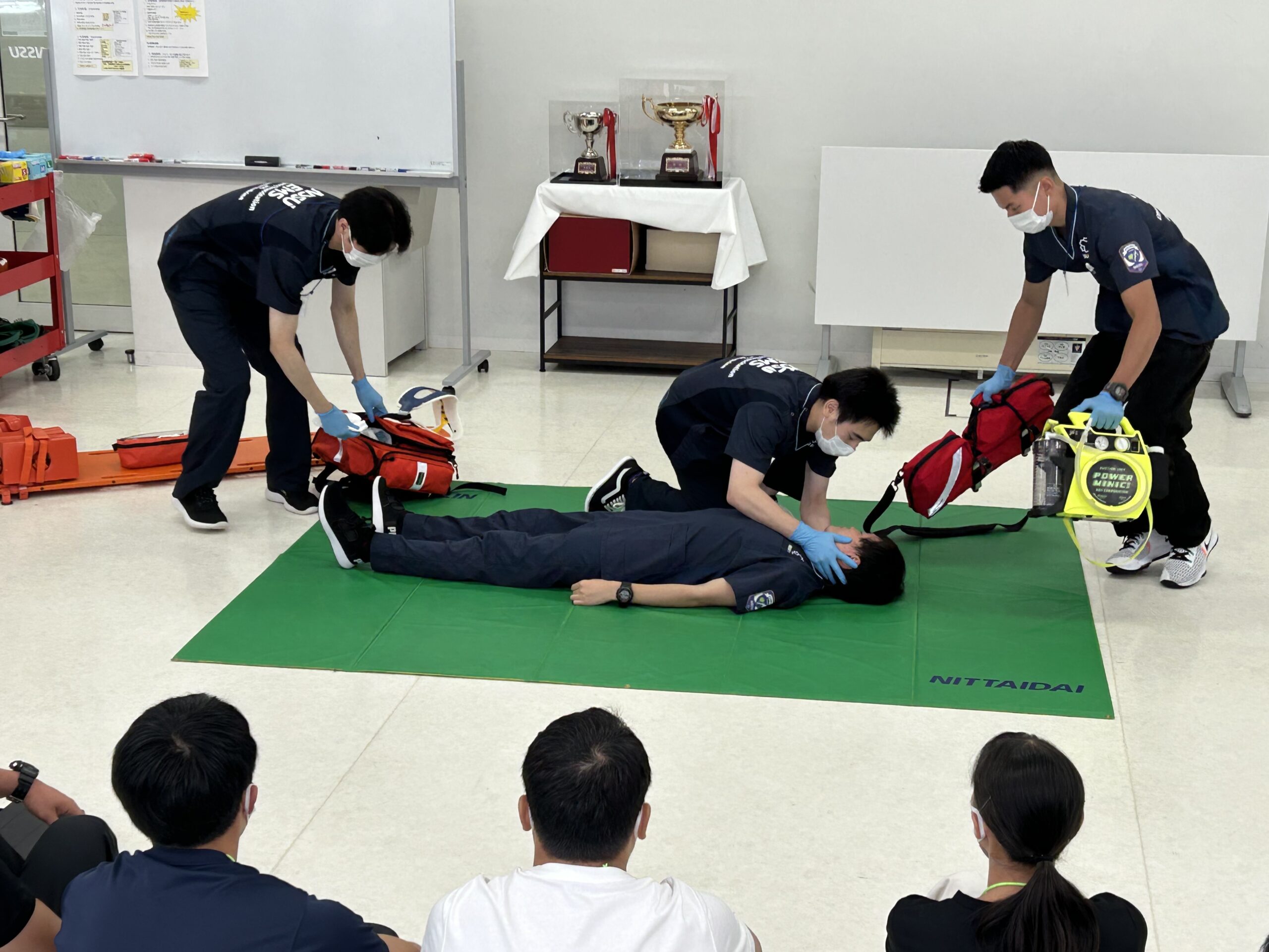 外傷セミナー（JPTECプロバイダーコース）を開催 - 日本体育大学 救急